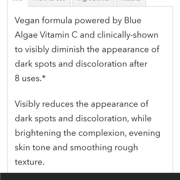 NEW Algenist Blue Algae Vitamin C Dark Spot Correcting Peel - Picture 3 of 12